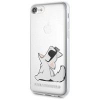 Karl Lagerfeld KLHCI8CFNRC iPhone 7/8 SE 2020 / SE 2022 hardcase transparent Choupette Fun