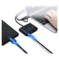 Ugreen HUB 4x USB 3.2 Gen 1 (0.5 m cable) black (20290)