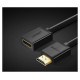 Ugreen HD107 10142 HDMI (male) - HDMI (female) 4K Cable 2m - Black