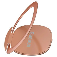 Baseus ultra-thin self-adhesive ring holder phone stand pink (SUYB-0R)