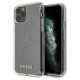 Guess GUHCN58PCGLSI iPhone 11 Pro silver/silver hard case Glitter