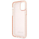 Guess GUHCN65PCGLPI iPhone 11 Pro Max pink/pink hard case Glitter