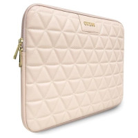 Guess Quilted cover for a 13" laptop - pink