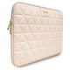Guess Quilted cover for a 13" laptop - pink