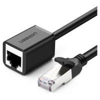 Ugreen NW112 11282 Network Ethernet Cable RJ45 (Female) - RJ45 (Male) F/UTP Cat. 6 1 Gbps 3m - black