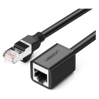 Ugreen NW112 11282 Network Ethernet Cable RJ45 (Female) - RJ45 (Male) F/UTP Cat. 6 1 Gbps 3m - black