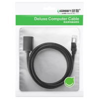 Ugreen NW112 11282 Network Ethernet Cable RJ45 (Female) - RJ45 (Male) F/UTP Cat. 6 1 Gbps 3m - black