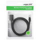 Ugreen NW112 11282 Network Ethernet Cable RJ45 (Female) - RJ45 (Male) F/UTP Cat. 6 1 Gbps 3m - black