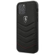 Ferrari FEHQUHCP12LBK iPhone 12 Pro Max 6.7" black/black hardcase Off Track Quilted