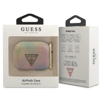 Guess GUACAPTPUMCGG01 AirPods Pro cover pink/pink Tie & Dye Collection
