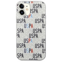 U.s. Polo Assn. US Polo USHCP12SPCUSPA6 iPhone 12 mini 5,4" biały/white Logo Mania Collection