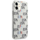 U.s. Polo Assn. US Polo USHCP12SPCUSPA6 iPhone 12 mini 5,4" biały/white Logo Mania Collection