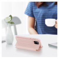 Dux Ducis Skin X Bookcase type case for Samsung Galaxy A42 5G pink
