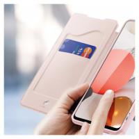 Dux Ducis Skin X Bookcase type case for Samsung Galaxy A42 5G pink