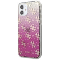 Guess GUHCP12SPCU4GGPI iPhone 12 mini 5.4" pink/pink hardcase 4G Gradient