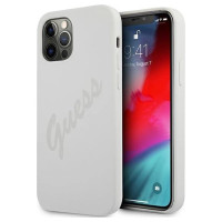 Guess GUHCP12LLSVSCR iPhone 12 Pro Max 6.7" cream/cream hardcase Script Vintage