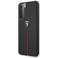 Ferrari FEOSIHCS21MBK S21+ G996 black/black hardcase Off Track Leather Nylon Stripe
