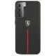 Ferrari FEOSIHCS21MBK S21+ G996 black/black hardcase Off Track Leather Nylon Stripe