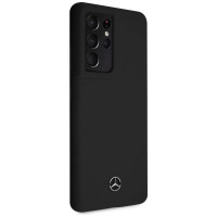 Mercedes MEHCS21LSILBK S21 Ultra G998 czarny/black hardcase Silicone Line