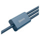 Baseus Superior 3in1 USB cable - Lightning / USB Type C / micro USB 3.5 A 1.5 m blue (CAMLTYS-03)