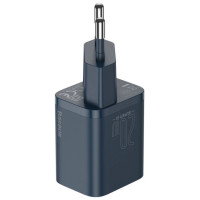 Baseus Super Si 1C fast charger USB Type C 20W Power Delivery + USB Type C - Lightning cable 1m blue (TZCCSUP-B03)