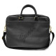 Guess Saffiano Script bag for a 16" laptop - black