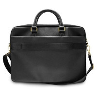Guess Saffiano Script bag for a 16" laptop - black