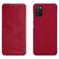 Nillkin Qin leather holster case for Samsung Galaxy A03s red