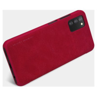 Nillkin Qin leather holster case for Samsung Galaxy A03s red