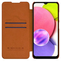Nillkin Qin leather holster case for Samsung Galaxy A03s red