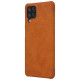 Nillkin Qin leather holster case for Samsung Galaxy A22 4G brown