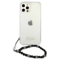 Guess GUHCP12LKPSBK iPhone 12 Pro Max 6.7" Transparent hardcase Black Pearl