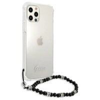Guess GUHCP12LKPSBK iPhone 12 Pro Max 6.7" Transparent hardcase Black Pearl