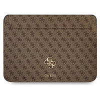 Guess 4G Big Logo case for a 13" laptop - brown