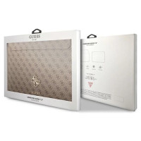 Guess 4G Big Logo case for a 13" laptop - brown