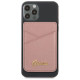 Guess Wallet Card Slot GUWMSSASLPI MagSafe Saffiano pink/pink