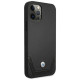 BMW Etui BMW BMHCP12MRSWPK iPhone 12/12 Pro 6,1" czarny/black hardcase Leather Perforate