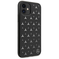 Mercedes MEHCN61ESPBK iPhone 11 6,1" / Xr czarny/black hardcase Silver Stars Pattern