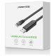 Ugreen console cable USB - Ethernet RJ45 1.5m black (CM204)