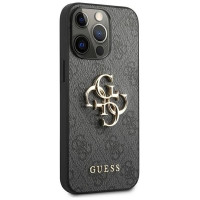 Guess GUHCP13X4GMGGR iPhone 13 Pro Max 6.7" grey/grey hardcase 4G Big Metal Logo