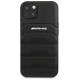 Mercedes AMG AMHCP13SGSEBK iPhone 13 mini 5,4" czarny/black hardcase Leather Debossed Lines