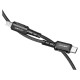Acefast C1-01 Lightning - USB-C MFi PD cable 30W 3A 480Mb/s 1.2m - black