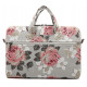 Canvaslife Briefcase 15-16'' Laptop Bag - Navy Blue and White