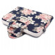 Canvaslife Briefcase 15-16'' Laptop Bag - Navy Blue and White