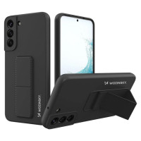 Wozinsky Kickstand Case silicone stand cover for Samsung Galaxy S22 + black