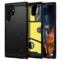 Spigen Tough Armor Case for Samsung Galaxy S22 Ultra - Black