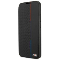 BMW Etui BMW BMBKS22MTRTBK S22+ S906 czarny/black bookcase M Collection Triangles
