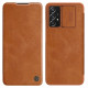 Nillkin Qin leather holster case for Samsung Galaxy A73 brown