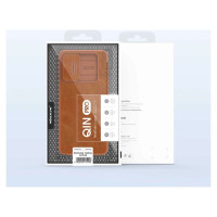 Nillkin Qin leather holster case for Samsung Galaxy A73 brown