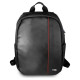 BMW Carbon Red Stripe backpack for a 16" laptop - black